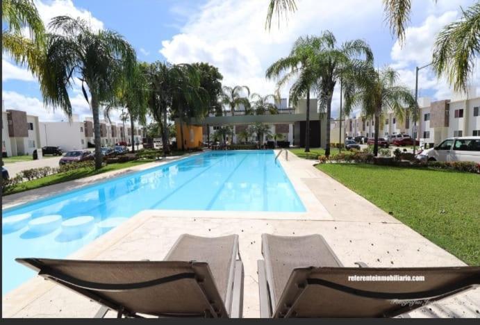 Habitacion Con Bano Privado Y Terraza Propia Playacar Экстерьер фото